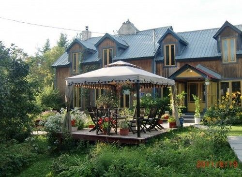 Auberge Restaurant La Mara Saint-Joseph-de-Ham-Sud Exteriör bild