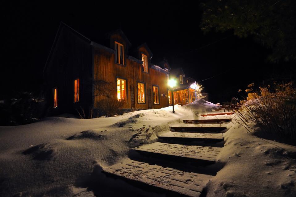 Auberge Restaurant La Mara Saint-Joseph-de-Ham-Sud Exteriör bild
